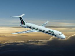 Mc.Douglas MD-82 - Alitalia New scala 1-100 