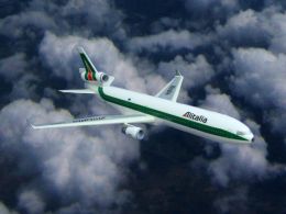 Mc.Douglas MD-11 - Alitalia scala 1-100 