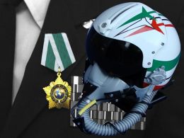 Casco Pilota - PAN Pattuglia Acrobatica Italiana scala 1-2